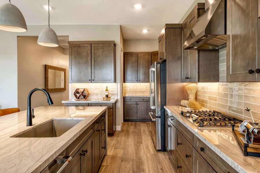 Furnished interior view inside a new home in Soleo, San Tan Valley (Image 6).