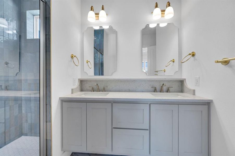 Furnished interior view inside a new home in , Midlothian (Image 7).