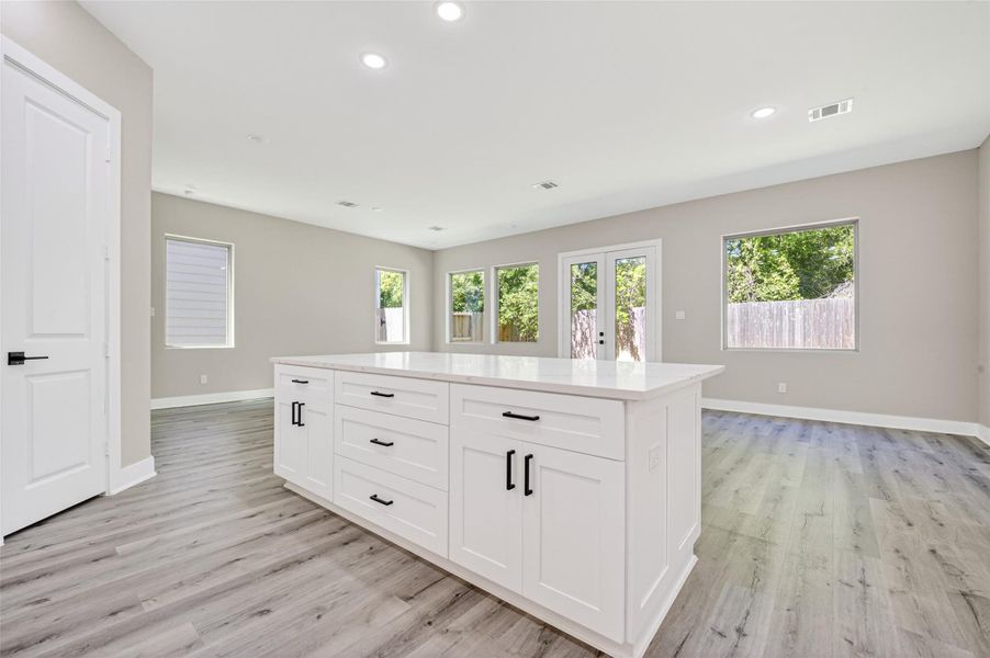 Furnished interior view inside a new home in , Houston (Image 14).