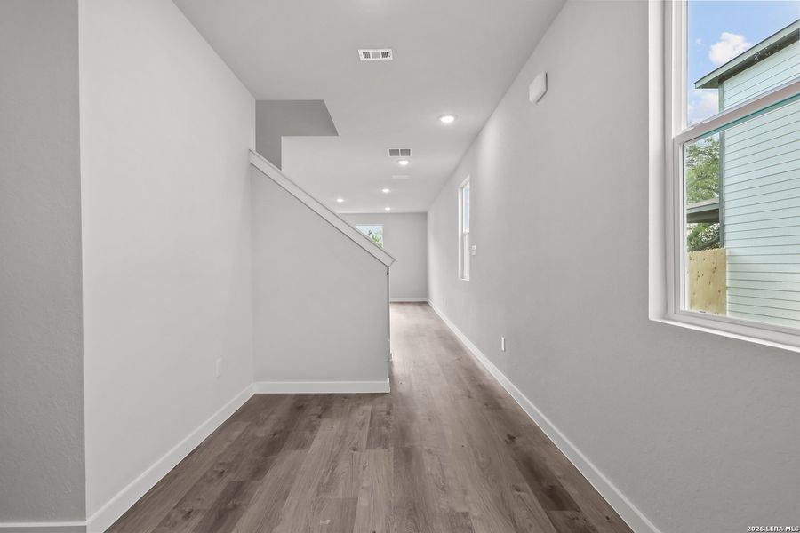 Spacious, unfurnished interior of a new home in Applewhite Meadows, San Antonio (Image 16). Spacious, unfurnished interior of a new home in Applewhite Meadows, San Antonio (Image 16).