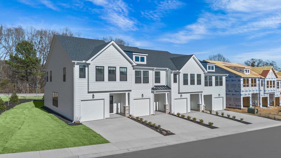 Superior craftsmanship throughout this established townhome community near vibrant Downtown Simpsonville