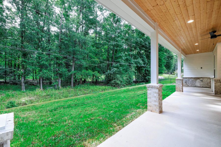 Exterior details and patio area of a home in , Huntsville (Image 2). Exterior details and patio area of a home in , Huntsville (Image 2).