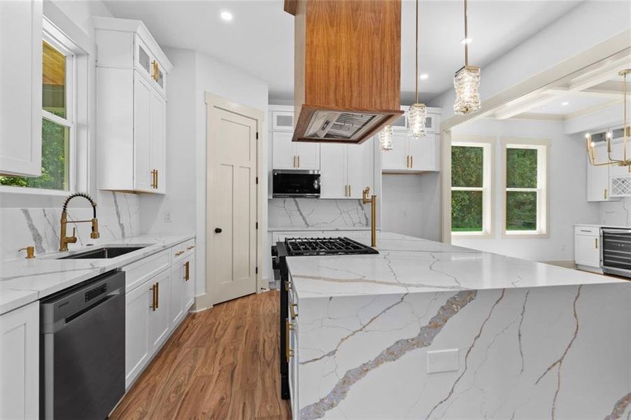 Furnished interior view inside a new home in , Powder Springs (Image 10). Furnished interior view inside a new home in , Powder Springs (Image 10).