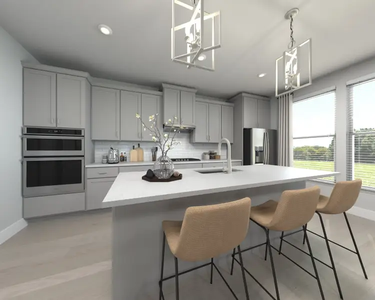 Skip takeout and prep dinner in the well-appointed kitchen. Skip takeout and prep dinner in the well-appointed kitchen.