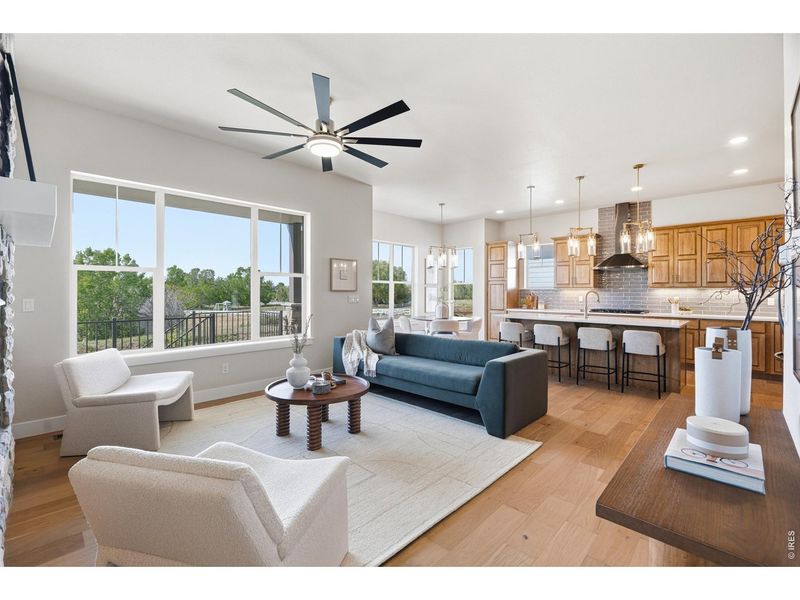 Furnished interior view inside a new home in , Windsor (Image 5).