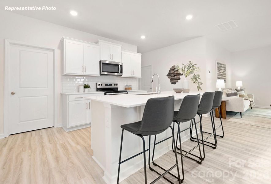 Furnished interior view inside a new home in Huffman Ridge, Hickory (Image 10).