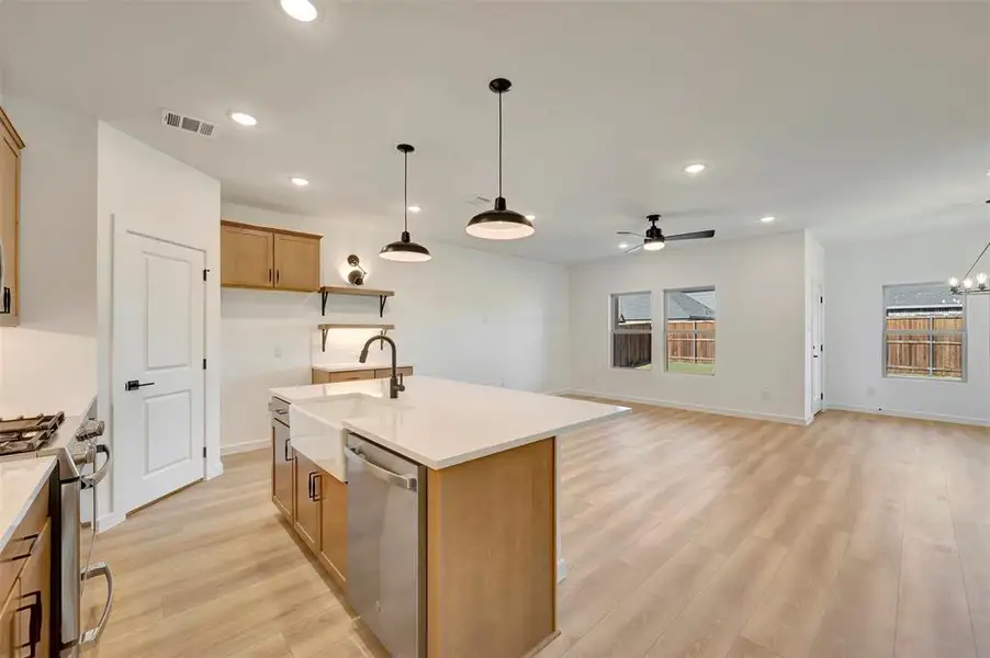 Furnished interior view inside a new home in Rolling Ridge, Van Alstyne (Image 7). Furnished interior view inside a new home in Rolling Ridge, Van Alstyne (Image 7).