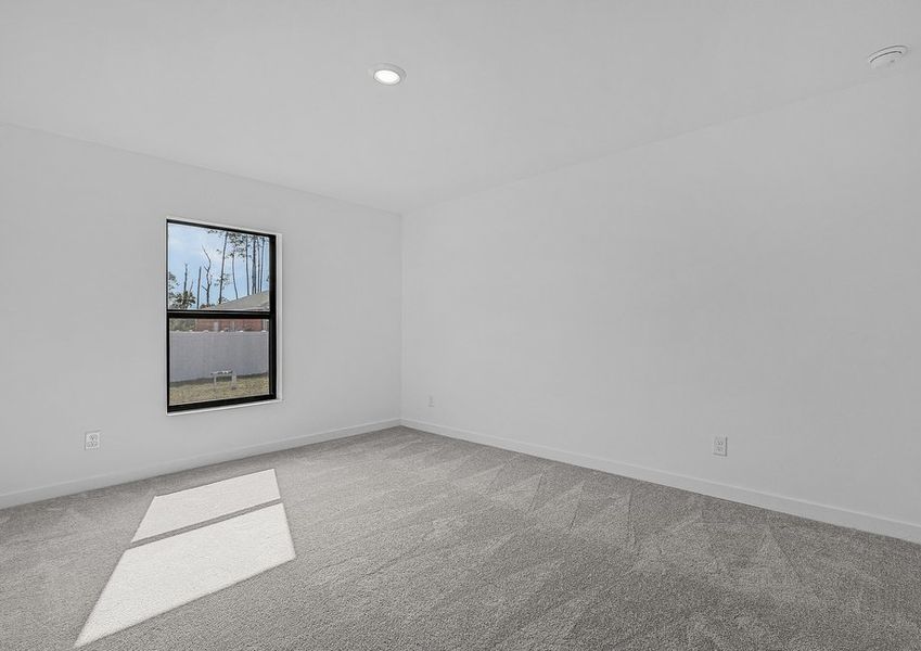 Rest and relaxation await in this master bedroom Rest and relaxation await in this master bedroom