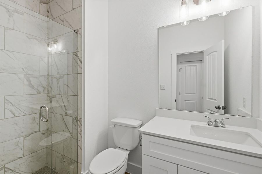 Furnished interior view inside a new home in Enclave at Cele, Pflugerville (Image 11).