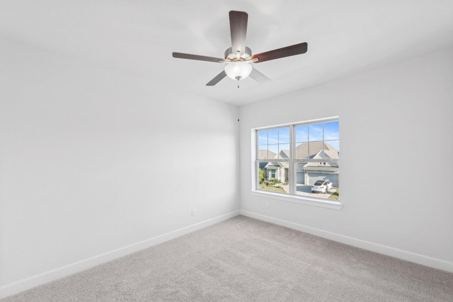 Spacious, unfurnished interior of a new home in Meridiana 55' Homesites, Manvel (Image 24). Spacious, unfurnished interior of a new home in Meridiana 55' Homesites, Manvel (Image 24).