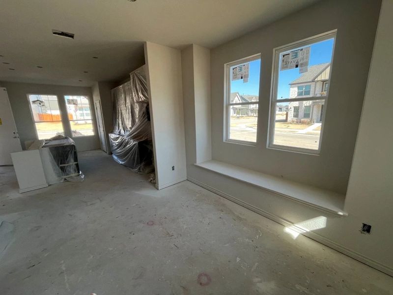 In-progress construction of a new home in Lariat, Liberty Hill, TX (Image 8).