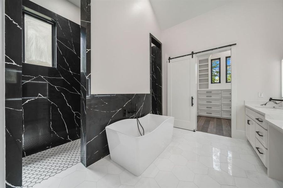 Furnished interior view inside a new home in , Montgomery (Image 9).