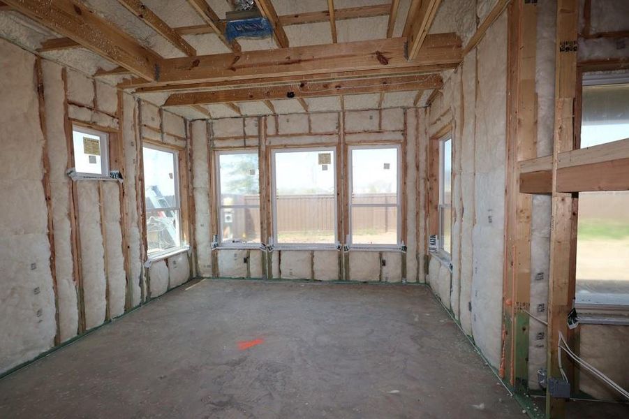 In-progress construction of a new home in Brookewater - Ascent Collection, Rosenberg, TX (Image 4).