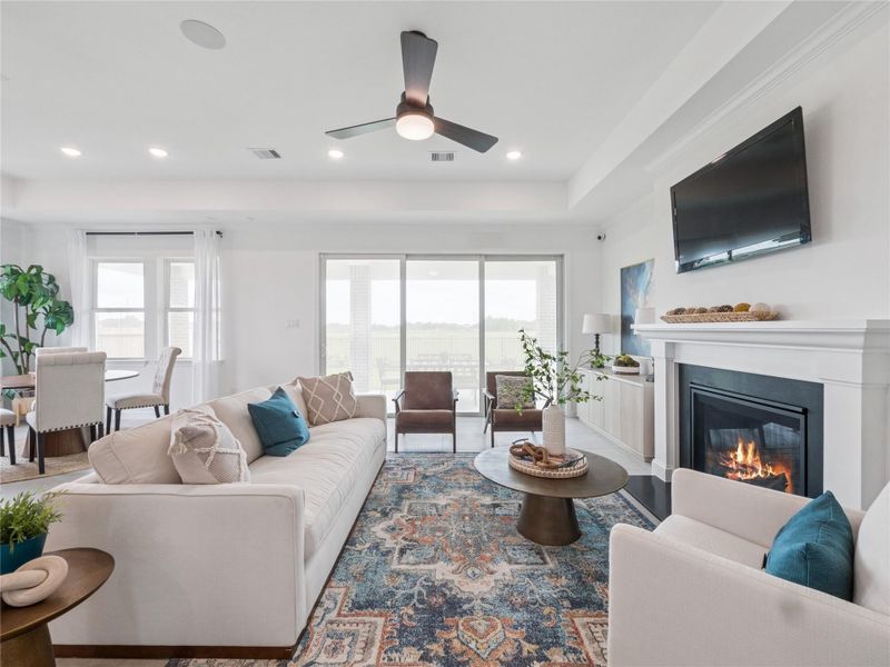 Cozy great room (*Photo not of actual home and used for illustration purposes only.)