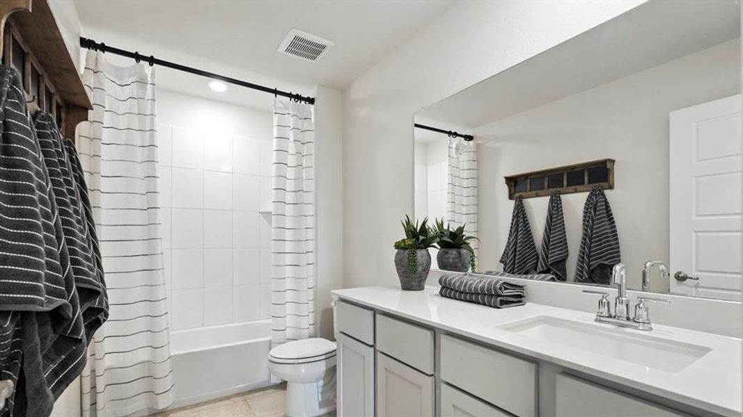 Furnished interior view inside a new home in Lilybrooke at Legacy Hills, Celina (Image 8).