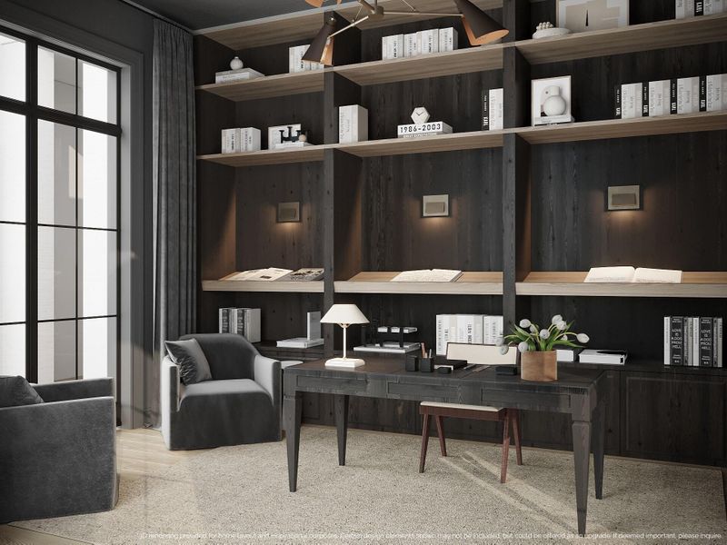 Furnished interior view inside a new home in , Charleston (Image 26).