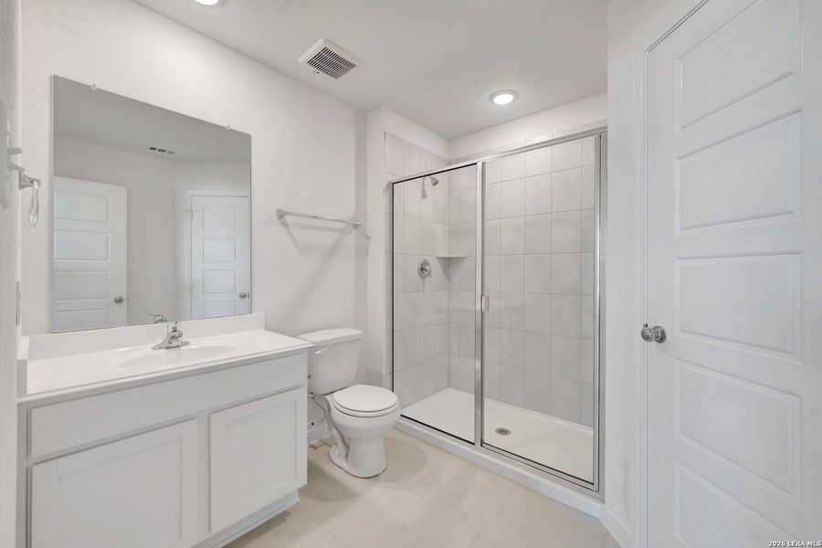 Furnished interior view inside a new home in Chaparral Ranch, Floresville (Image 8).