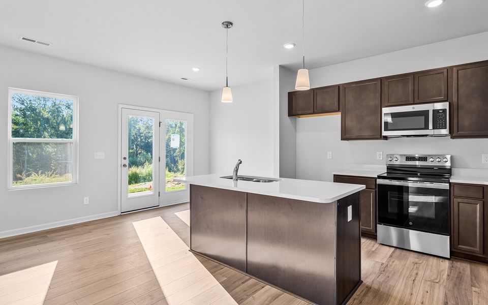 Furnished interior view inside a new home in Bell West, Kernersville (Image 11).