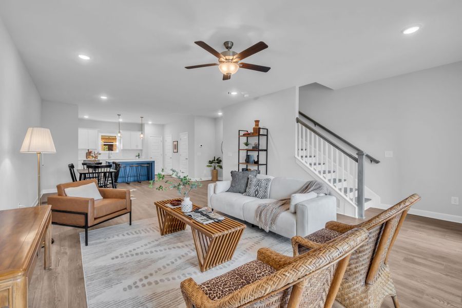 Furnished interior view inside a new home in Anderson Park, Hendersonville (Image 18).