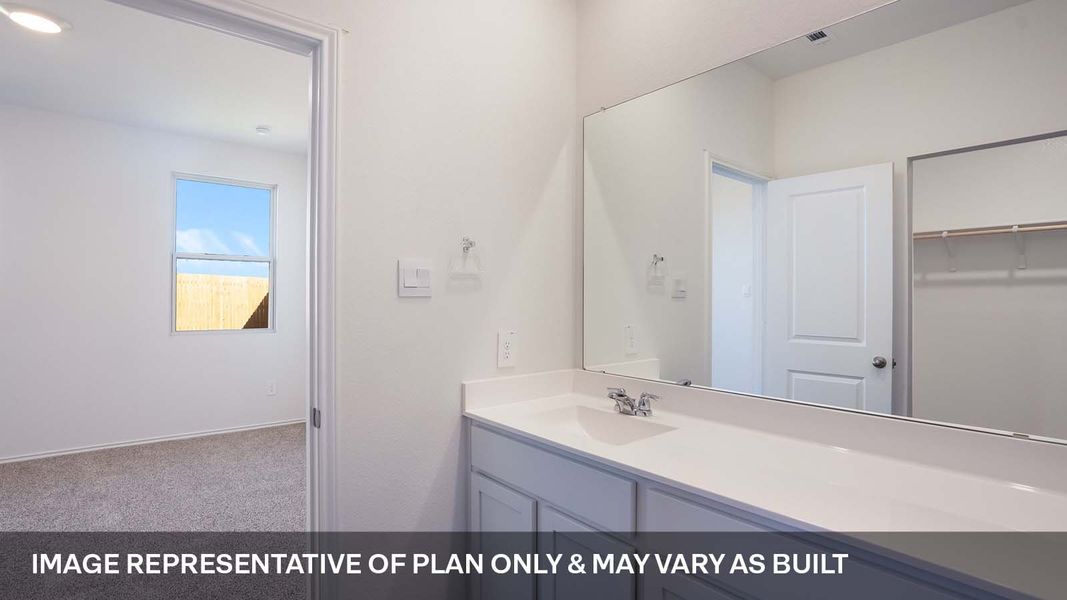 Furnished interior view inside a new home in Marigold, Kyle (Image 6).