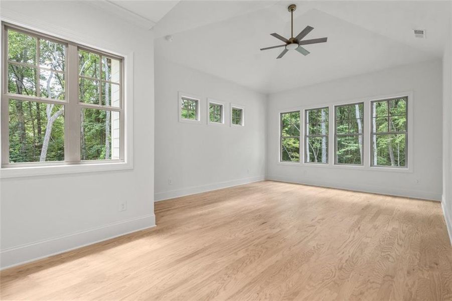 Spacious, unfurnished interior of a new home in , Woodstock (Image 27).