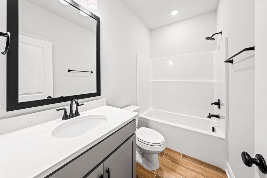 Furnished interior view inside a new home in Natureview, Freeport (Image 7).