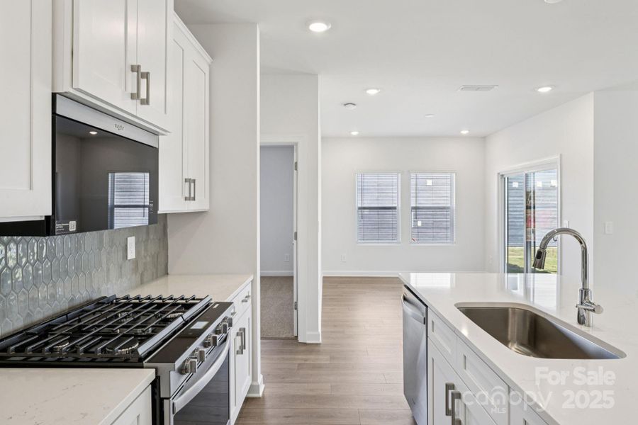 Furnished interior view inside a new home in Brighton Springs, York (Image 8).