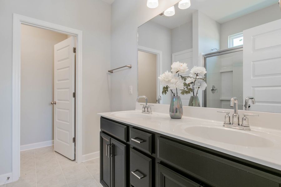 Representative furnished interior of a home built from the Hampshire by Parkside Builders in Givens Park, Chattanooga (Image 19).