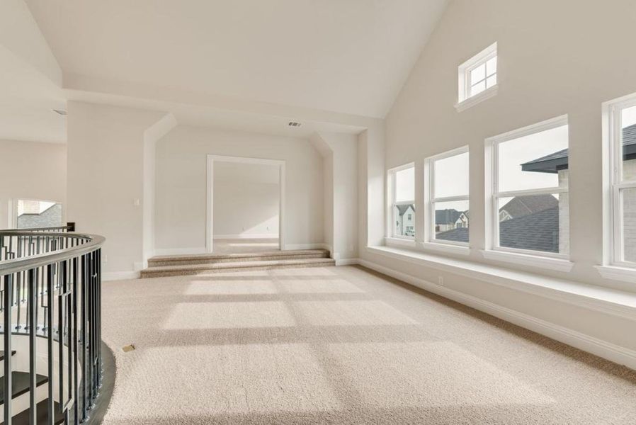 Spacious, unfurnished interior of a new home in Somercrest, Midlothian (Image 28).