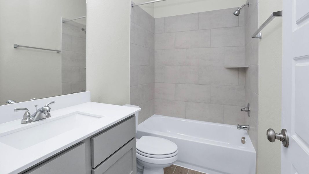 Furnished interior view inside a new home in Everly, Hockley (Image 10).