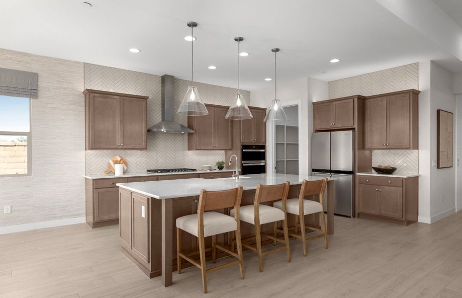 Representative furnished interior of a home built from the Voyage by Pulte Homes in Saguaro Reserve - Majesty, Marana (Image 14).
