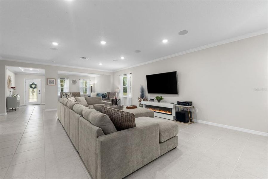 Furnished interior view inside a new home in , Lake City (Image 39). Furnished interior view inside a new home in , Lake City (Image 39).