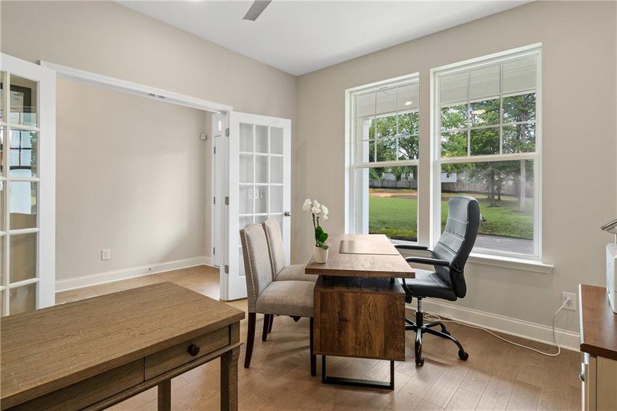 Furnished interior view inside a new home in Hickory Heights, Acworth (Image 32).