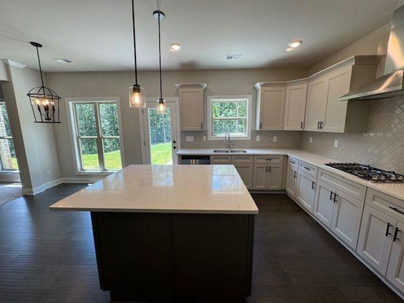 Furnished interior view inside a new home in Underwood Crossing, Covington (Image 6).