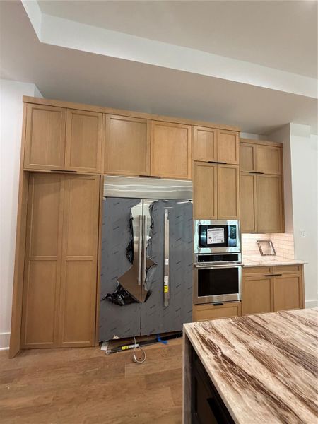 Check out hidden door to second kitchen Check out hidden door to second kitchen