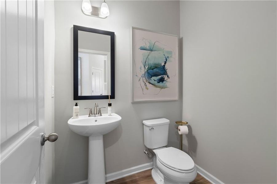 Furnished interior view inside a new home in Abbotts Crossing, Conyers (Image 7). Furnished interior view inside a new home in Abbotts Crossing, Conyers (Image 7).