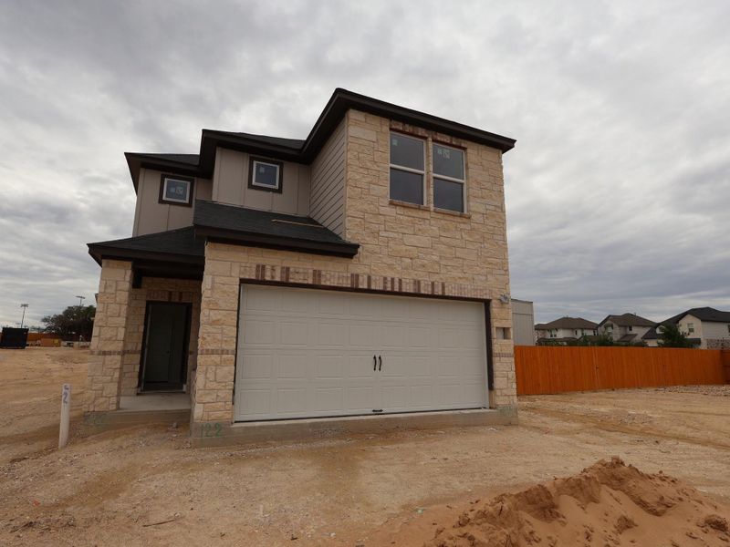 In-progress construction of a new home in Heritage, Dripping Springs, TX (Image 7).
