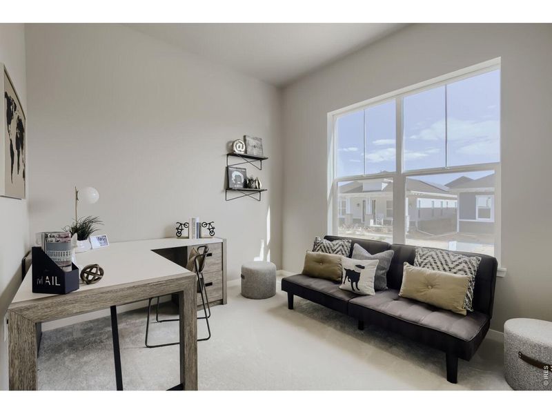 Furnished interior view inside a new home in , Fort Collins (Image 27).