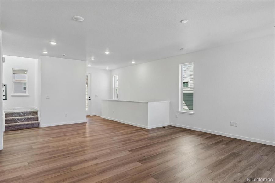 Spacious, unfurnished interior of a new home in The Summit at Meridian, Englewood (Image 17). Spacious, unfurnished interior of a new home in The Summit at Meridian, Englewood (Image 17).