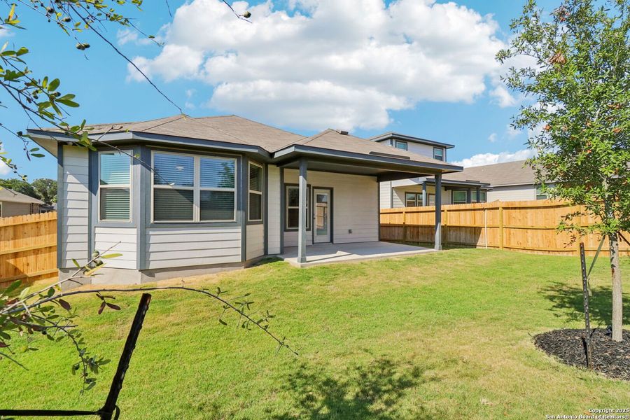 Exterior details and patio area of a home in Royal Crest, San Antonio (Image 3). Exterior details and patio area of a home in Royal Crest, San Antonio (Image 3).