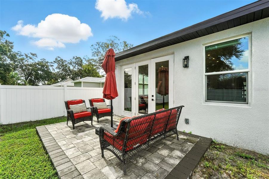 Front exterior of a new home in , Orlando, FL, highlighting curb appeal (Image 23).