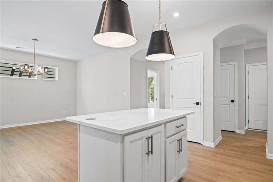 Furnished interior view inside a new home in Laurel Farms, Dallas (Image 9).