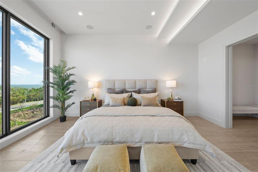 Furnished interior view inside a new home in , Longboat Key (Image 22). Furnished interior view inside a new home in , Longboat Key (Image 22).