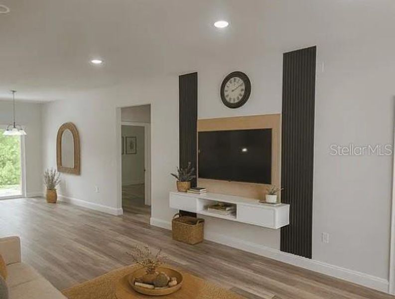 Furnished interior view inside a new home in , Ocala (Image 15).