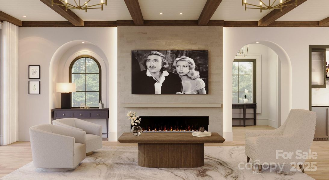 Furnished interior view inside a new home in , Weaverville (Image 11). Furnished interior view inside a new home in , Weaverville (Image 11).