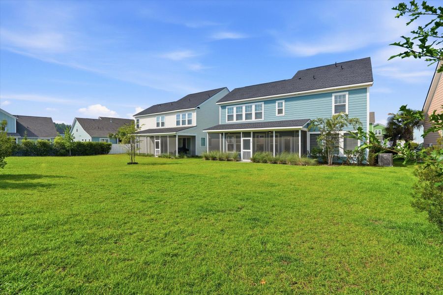 Exterior details and patio area of a home in Nexton - Midtown - The Village Collection, Summerville (Image 25).