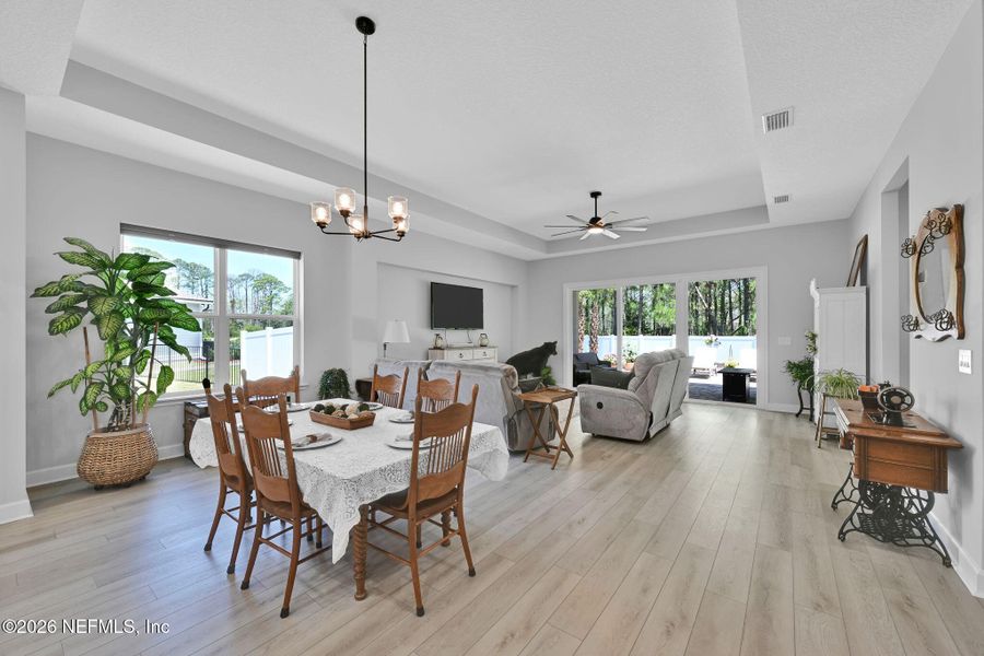 Furnished interior view inside a new home in , Yulee (Image 18).