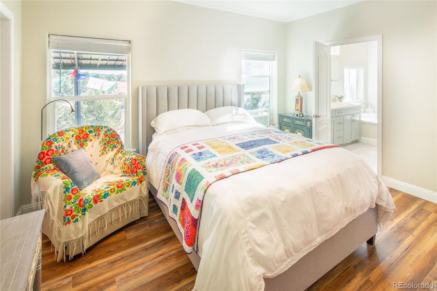 Furnished interior view inside a new home in , Crestone (Image 9).