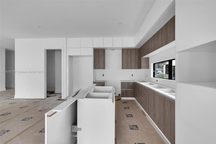 Furnished interior view inside a new home in , Miami (Image 5).