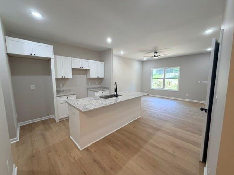 Furnished interior view inside a new home in , Dallas (Image 6).